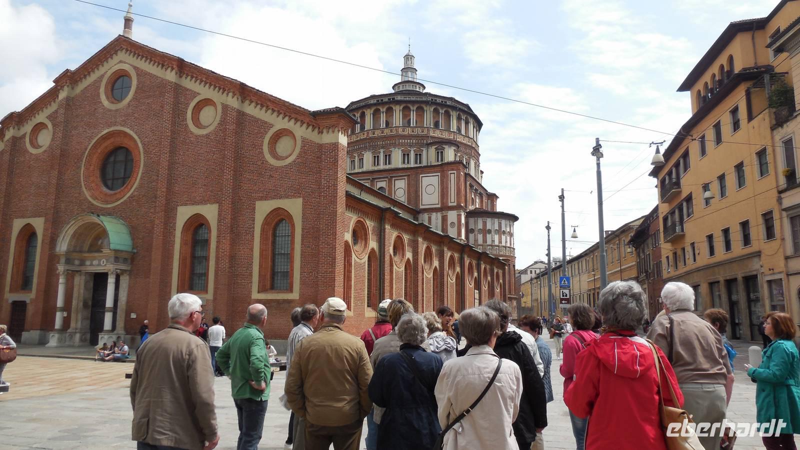 Milano - wir besichtigen das Abendmahl