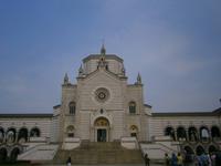 Hauptportal des Monumentalfriedhofes in Mailand