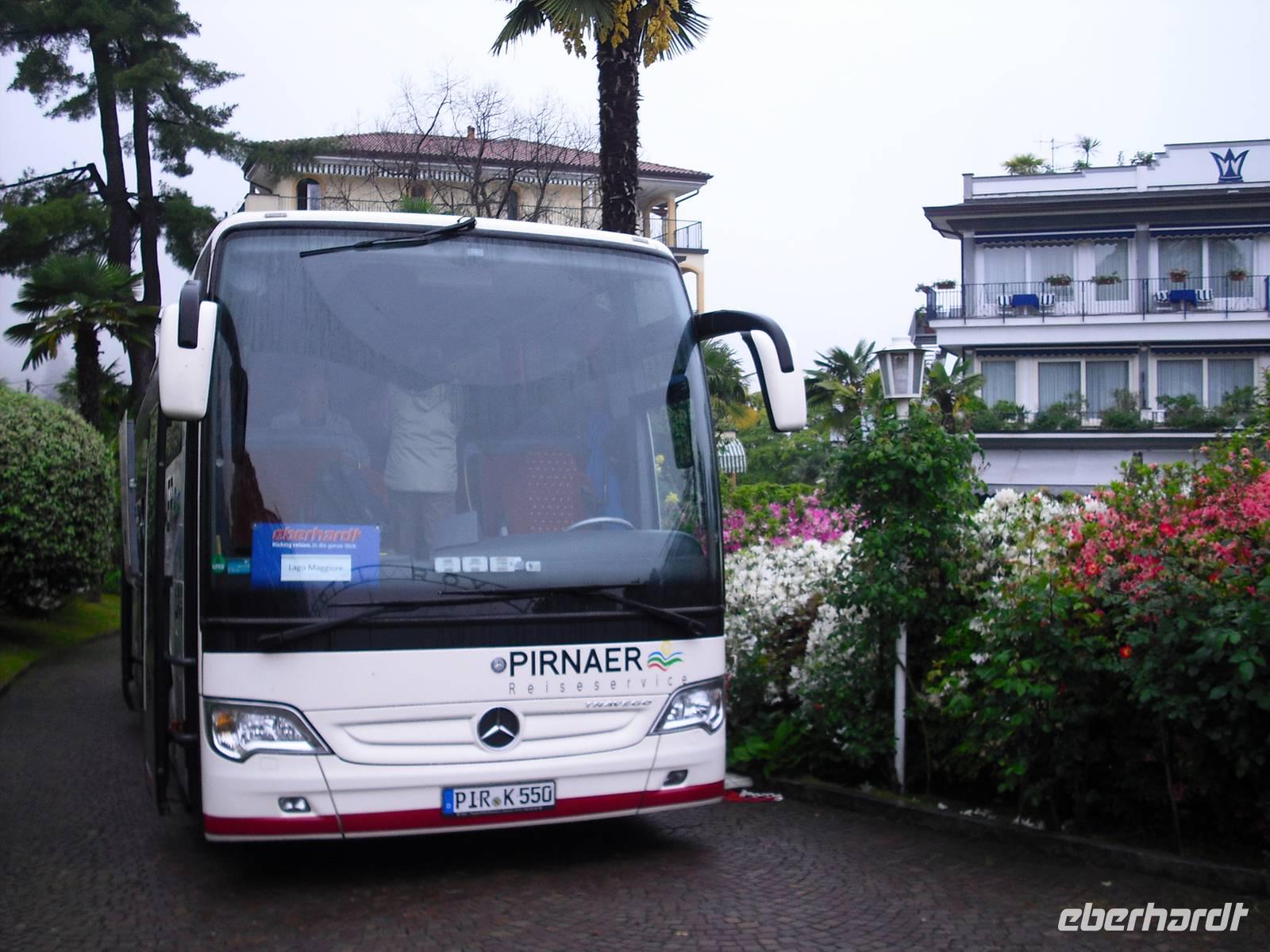Im Hotel in Stresa am Lago Maggiore