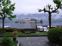Blick von Orta zur Isola San Giulio