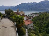 Blick über Locarno.