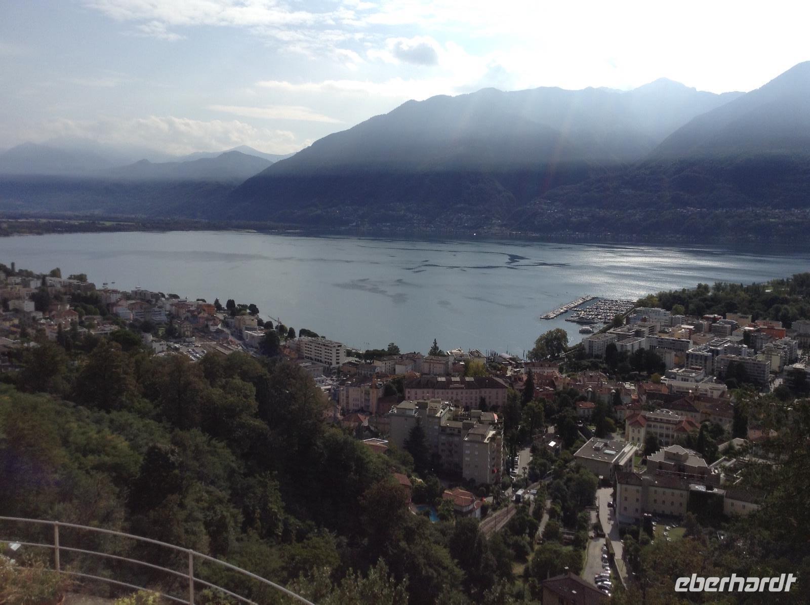 Blick auf Locarno