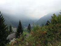 Blick ins Tal nach dem Bernardinopass 