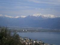 Blick von Madonna del Sasso