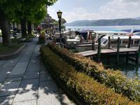 Die Seepromenade von Orta.