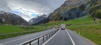 Hinterrhein im Kanton Graubünden auf dem Weg zum San Bernardino Tunnel