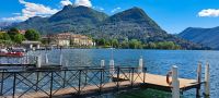 Lago di Lugano in Lugano, Tessin