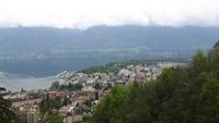 Locarno (Blick von der Wallfahrtskirche Madonna del Sasso auf Locarno)