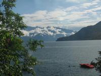 Rückfahrt am See