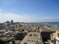 Blick über Dächer von Genua