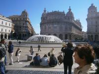 Piazza de Ferrari in Genua