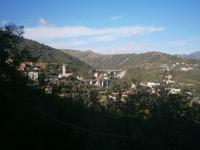 Aussicht während der Zugfahrt