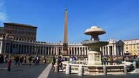 0291 Rom, Petersplatz mit Papstpalast
