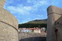 0367 Dubrovnik, Blick zum Berg Srd