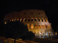 Rom (Kolosseum am Abend)