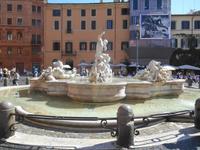 Rom (Piazza Navona - Neptunbrunnen)