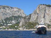 Insel Capri (Inselrundfahrt mit dem Schiff)