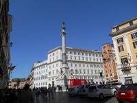 Rom (Piazza di Spagna - Säule der Unbefleckten Empfängnis)