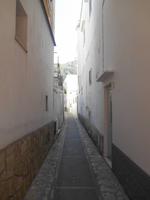 Insel Capri (schmale Gasse in Anacapri)