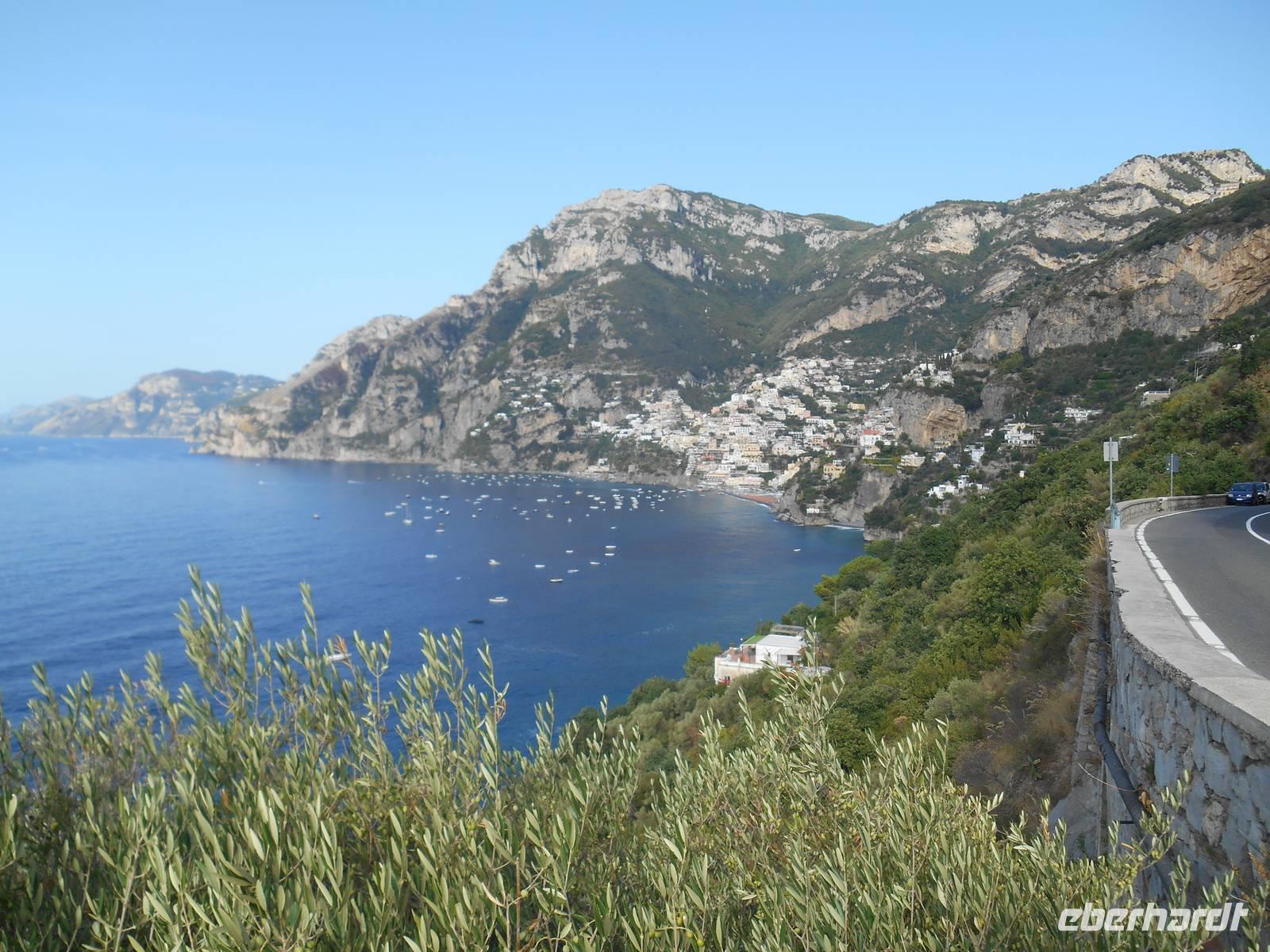 Amalfiküste (Blick auf Positano)