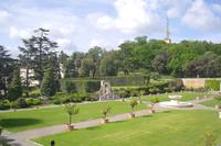 Blick in die Vatikanischen Gärten