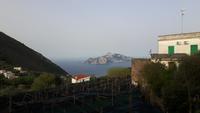 Blick von Termini zur Insel Capri