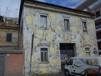 Häuser entlang der Via Ostiense