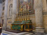 Kapellenaltar gestiftet von russischen Zar St. Paul vor den Mauern