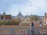 Blick vom Quirinalshügel auf den Petersdom