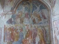 Fresko Dom von Amalfi im Kreuzgang - einst unter anderem Fresko versteckt