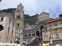 Dom von Amalfi Fassade u. Glockenturm