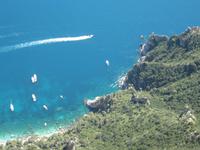 Ausblicke von der Insel Capri...