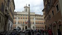 Rom (Palazzo Montecitorio = Parlament)