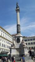 Rom (Piazza di Spagna - Säule der Unbefleckten)