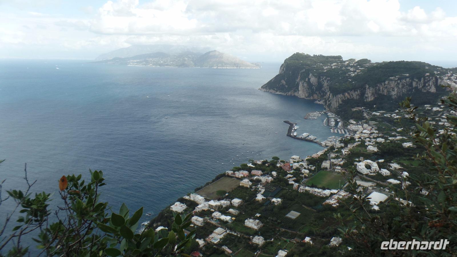 Blick über Capri
