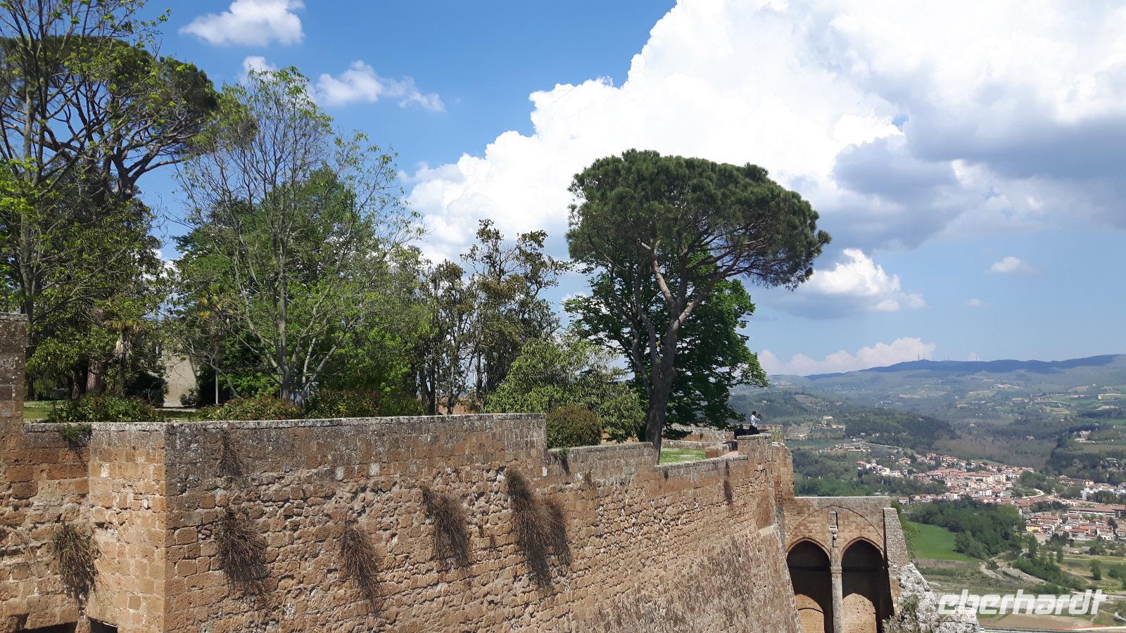 Orvieto (Ausblick von der Festung)