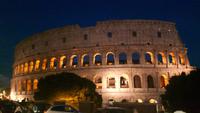 Rom (Kolosseum am Abend)