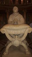 Rom (Kirche Santa Maria Maggiore - Statue  von Pius IX. in der Confessio)