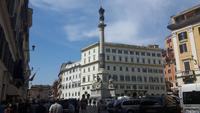 Rom (Piazza di Spagna - Säule der Unbefleckten Empfängnis)