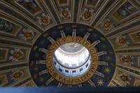 Blick in Laterne von Kuppel aus