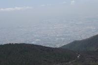 Blick auf Neapel vom Vesuv aus