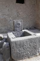 Brunnen in Straßen von Pompeji