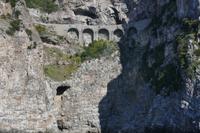 Blick auf die Amalfitana vom Schiff aus