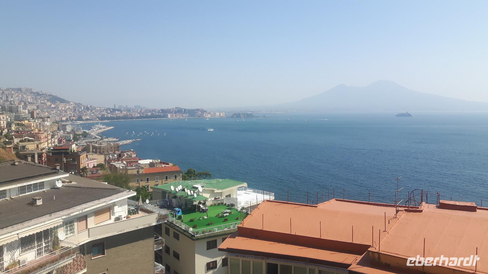 Neapel - Stadtrundfahrt (Ausblick vom Posillipo-Hügel)
