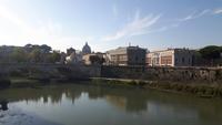 Rom - Blick von der Engelsbrücke zur Peterskirche