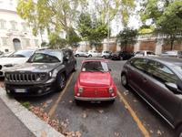 Rom - Altstadt (Fiat 500)