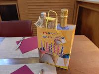 Geburtstag auf der Reise...