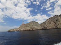 Inselrundfahrt Capri mit dem Schiff (Leuchtturm Punta Carena)