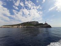 Inselrundfahrt Capri mit dem Schiff (Leuchtturm Punta Carena)
