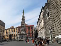 Neapel - Altstadt (Piazza del Gesù Nuovo - Obelisco dell’Immacolata)